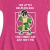 Girls' - Avatar: The Last Airbender - Toph Fit & Flair Cap Sleeve Dress - 2 of 4