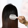 Unique Bargains Leaf Style Hollow Comb Hair Brush 1 Pc - 2 of 4