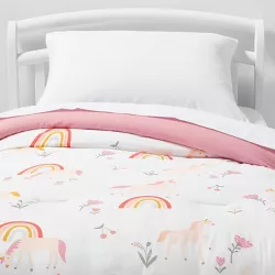 Full/Queen Unicorn Cotton Comforter - Pillowfort™