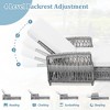 Outdoor Rattan Wicker Chaise Lounge Chair with Adjustable Backrest and Armrests - 4 of 4