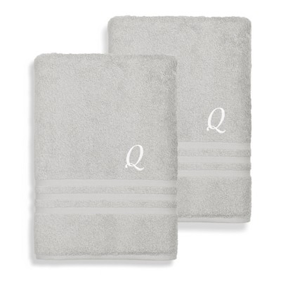 Linum Home Textiles 100% Turkish Cotton 2PC Denzi Bath Towel Set