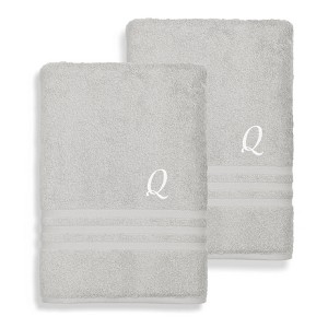 Linum Home Textiles 100% Turkish Cotton 2PC Denzi Bath Towel Set - 1 of 1