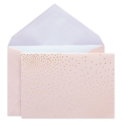 24ct Blank Cards with Envelopes Pink - Spritz™