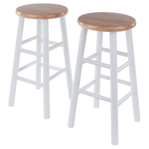 2pc 24 Tabby Counter Height Barstools, Winsome 24 Inch Bar Stool