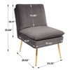 Hyleory Upholstered Accent Chair - 4 of 4