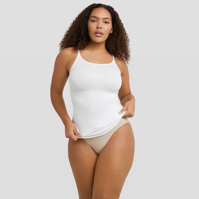 Maidenform Self Expressions Women's Suddenly Skinny Tailored Cami 489 -  White L : Target