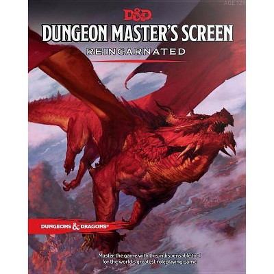 Dungeon Master's Screen Reincarnated - (Dungeons & Dragons) by  Wizards RPG Team (Hardcover)