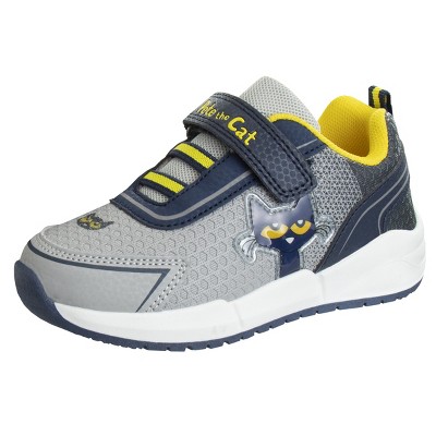 Pete the Cat Boys and Girls Toddler Hook and Loop Fashion Sneakers