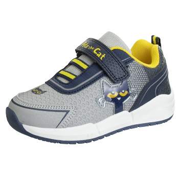 Pete the Cat Boys and Girls Hook and Loop Fashion Sneakers. (Little Kids)