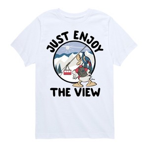 Boys' - Disney - Just Enjoy The View Short Sleeve Graphic T-Shirt - 1 of 4