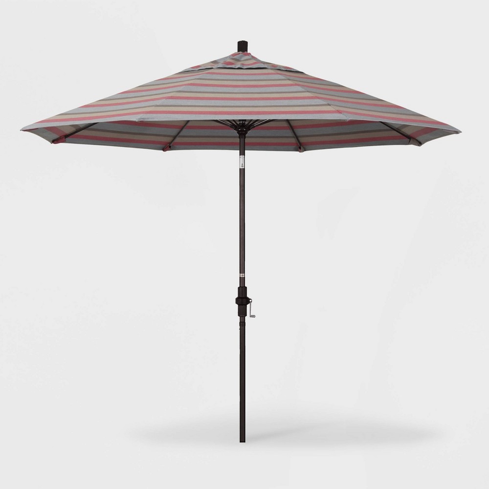 Photos - Parasol 9' x 9' Sun Master Patio Umbrella Collar Tilt Crank Lift - Sunbrella Gatew