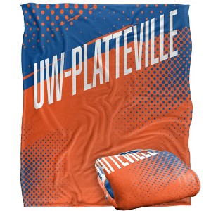 University Of Wisconsinplatteville Fan Zone Silky Touch Super Soft Throw Blanket 50x60 - 1 of 4