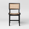 Tormod Backed Cane Dining Chair Black/Natural Cane - Threshold™ - 3 of 4