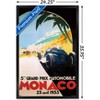 Trends International Grandprix Automobile Monaco 1933 Framed Wall Poster Prints - 3 of 4