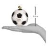 Old World Christmas 3.25 In Soccer Ball Ornament Sports Tree Ornaments - 2 of 3