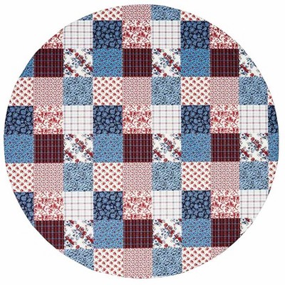 The Lakeside Collection Calissi Americana Custom Fit Tablecloth Round