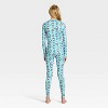 Girls' Hello Kitty Thermal Underwear Set - Aqua Blue - 2 of 4