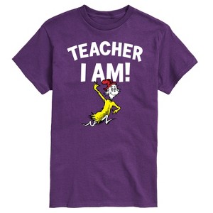 Men's - Dr. Seuss - Teacher I Am Sam I Am Short Sleeve Graphic T-Shirt - 1 of 4