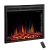 R.W.FLAME Electric Fireplace Insert, Freestanding & Recessed Electric Stove Heater, LED Adjustable Flame with Burning Fireplace Logs Touch Screen - 2 of 4