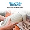 Newair Portable Air Conditioner, 12,000 BTUs (7,700 BTU, DOE), Cools 425 sq. ft., Easy Setup Window Venting Kit and Remote Control - 4 of 4