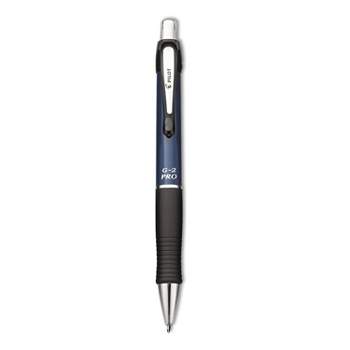 Pilot G2 Pro Retractable Gel Ink Pen Refillable Black Ink/Blue Barrel .7mm 31096