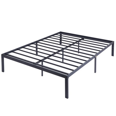 Vecelo Queen Bed Frame, Heavy Duty Metal Platform With Steel Slat ...