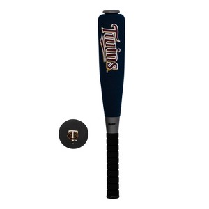 MLB Minnesota Twins Franklin Sports 21" Jumbo Foam Bat & Ball Set - 1 of 4