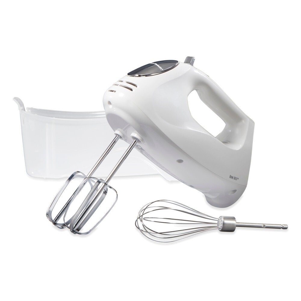 Hamilton Beach 6-Speed Hand Mixer with Case - White 62632R