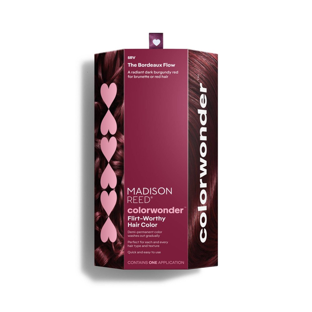 Madison Reed ColorWonder Demi-Permanent Hair Color - 5RV That Bordeaux Flow