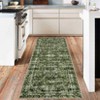 Vintage Boho Area Rug , Non-Slip, Washable, Soft, Short Pile, Non-Shedding Floor Carpet for Living Room,Bedroom Office - 2 of 4