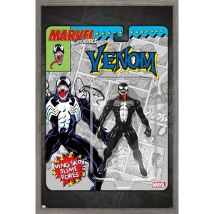 Trends International Marvel Toy Vault - Venom Framed Wall Poster Prints - 1 of 4