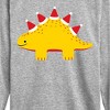 Boys' - Instant Message - Christmas Dino Long Sleeve Graphic T-Shirt - 2 of 4
