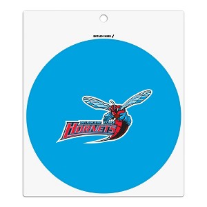 Delaware State University Primary Logo Automotive Car Refrigerator Locker Vinyl Circle Magnet - 1 of 4