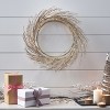 Artificial Greenery Wreath for Wedding Christmas Wreath with Eucalyptus Berries Flowers, Indoor Outdoor Wreaths for Wedding Table Party Home Decor - 3 of 4