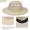 Solaris Mens Packable Bucket Hat, Outdoor UV Sun Protection Water Repellent Floppy Hats - 3 of 4