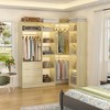 Aheaplus Freestanding Closet Organizer System with 3 Drawers - 2 of 4
