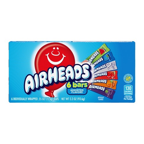 Perfetti Vanmelle Airheads Theater Box 3 3oz 6ct Target