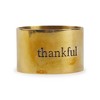 DII 4 Piece Napkin Ring Set, Always Grateful Asst - 3 of 4