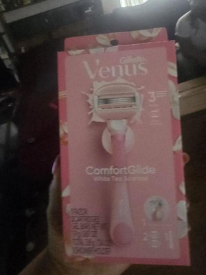 Venus Comfortglide White Tea Women's Razor + 2 Razor Blade Refills : Target