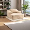 Karl Home |Upholstered Velvet Boneless Couch Sleeper Sofa Bed - 2 of 4