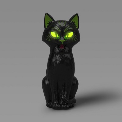 Halloween Light and Sound Cat - Hyde and EEK! Boutique™: 15.18" Indoor Decor, Includes AA Batteries