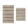 Home Weavers Glamour Collection 100% Polyester Microfiber Bathroom Rug, Non Slip Bath Mat Water Absorbent Soft Microfiber Shaggy Mat Machine Washable - 2 of 4