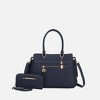 MKF Collection Gardenia Vegan Leather Women’s Tote Bag & Wallet by Mia K - 2 of 4