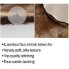 Sheepskin Throw Rug Faux Fur 2x5 - 3 of 4