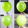 PartyWoo Balloons Lime Green Neon Yellowish Light 36 18 12 10 5 Inch 127 pcs - 3 of 4