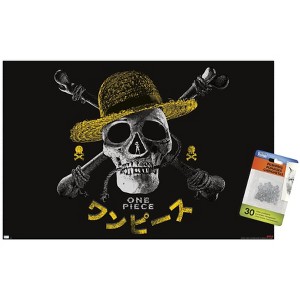 Trends International Netflix One Piece - Skull Logo Unframed Wall Poster Prints - 1 of 4