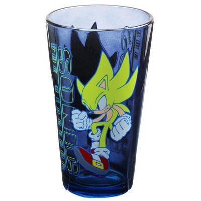 Just Funky Sonic the Hedgehog Super Sonic 16oz Pint Glass