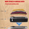 5 Set Compression Packing Cubes, Ultralight Expandable Packing Organizers for Travelers, Airplane Cruise Car Train - 4 of 4
