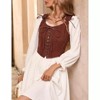 Women's Corset Lace-Up Fishbone Vest Pirate Costume Vest Tops - 4 of 4