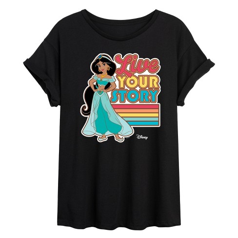 Disney jasmine women's shirt deals